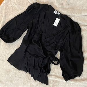 NWT GAP Wrap Blouse